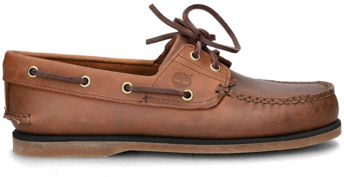 Timberland Classic Boat nubuck bootschoenen bruin