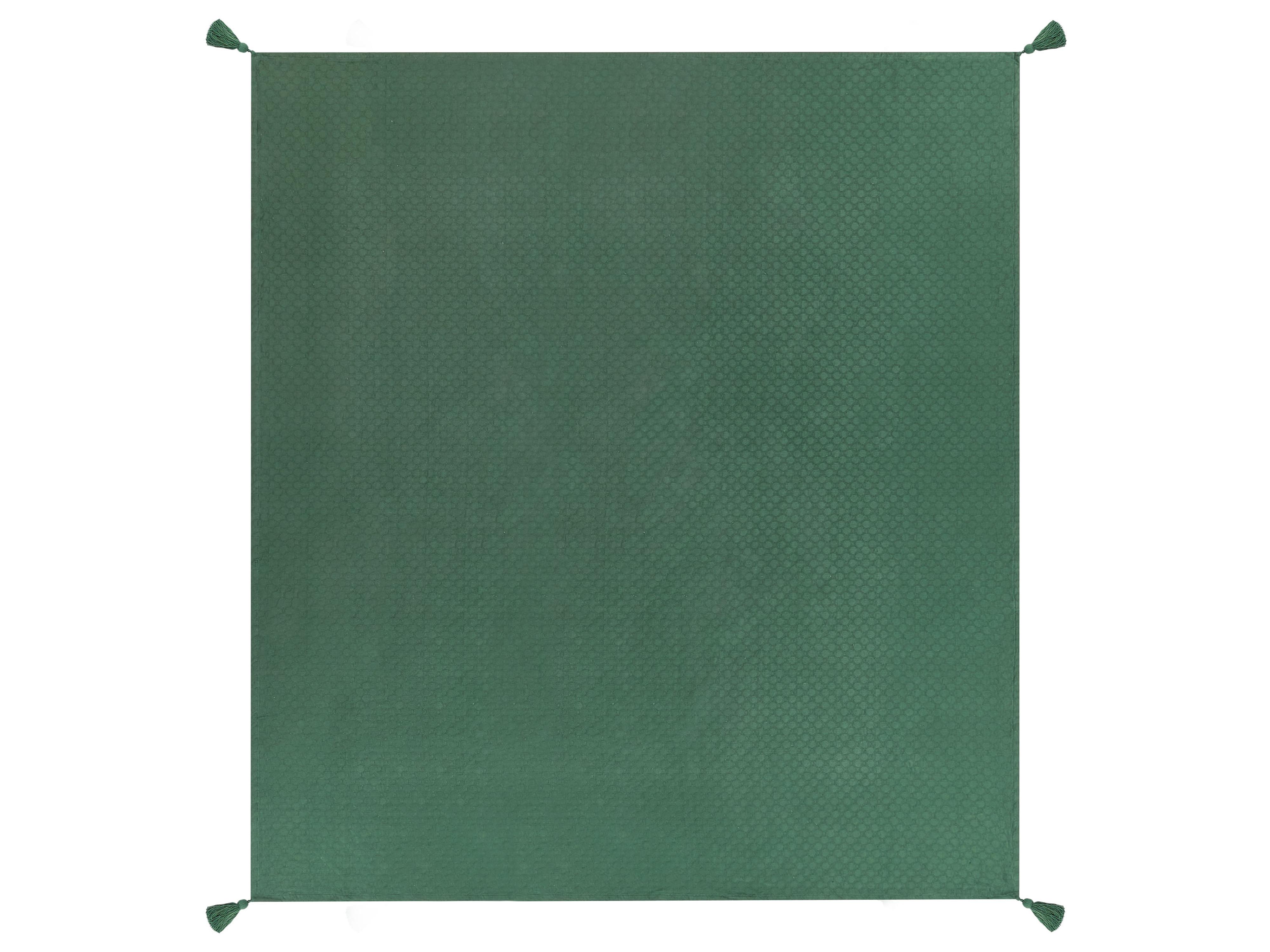 Sprei LINDULA Katoen 200 x 220 cm Groen