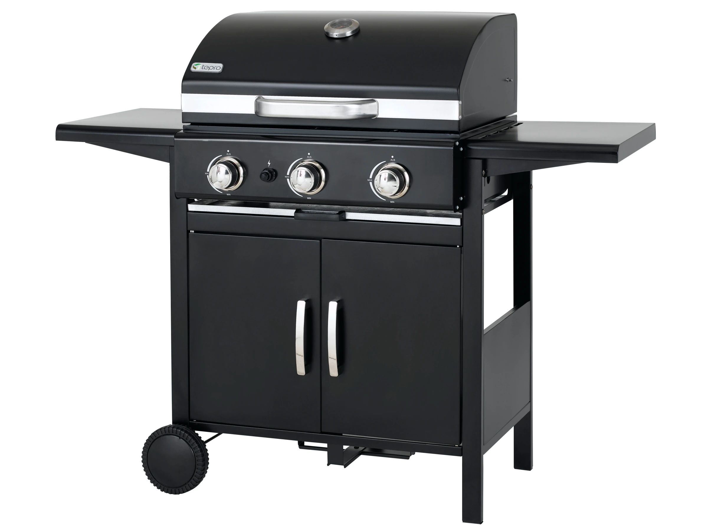 tepro Gasgrill Mayfield 3-Brenner Schwarz