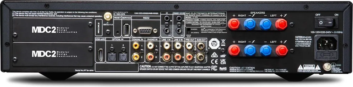 NAD C379 Amplis hi-fi stéréo