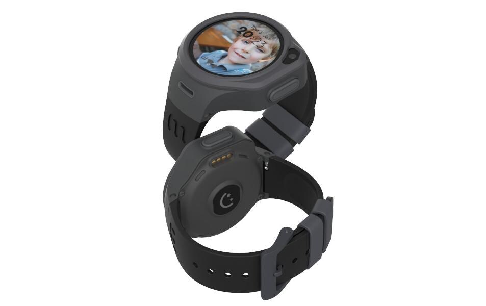 Smart Watch Fone R1c Grau<br>Kombination aus Telefon, Musik-Player, Kamera, Uhr, GPS-Tracker und Fitness-Tracker