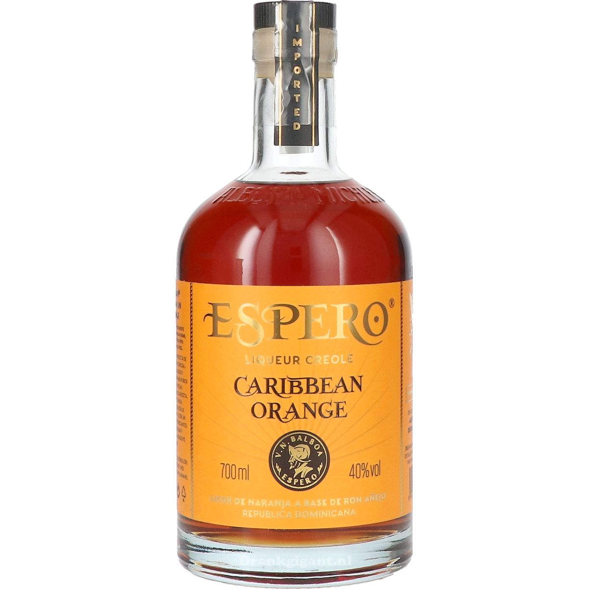 Espero Creole Caribbean Orange 70 cl