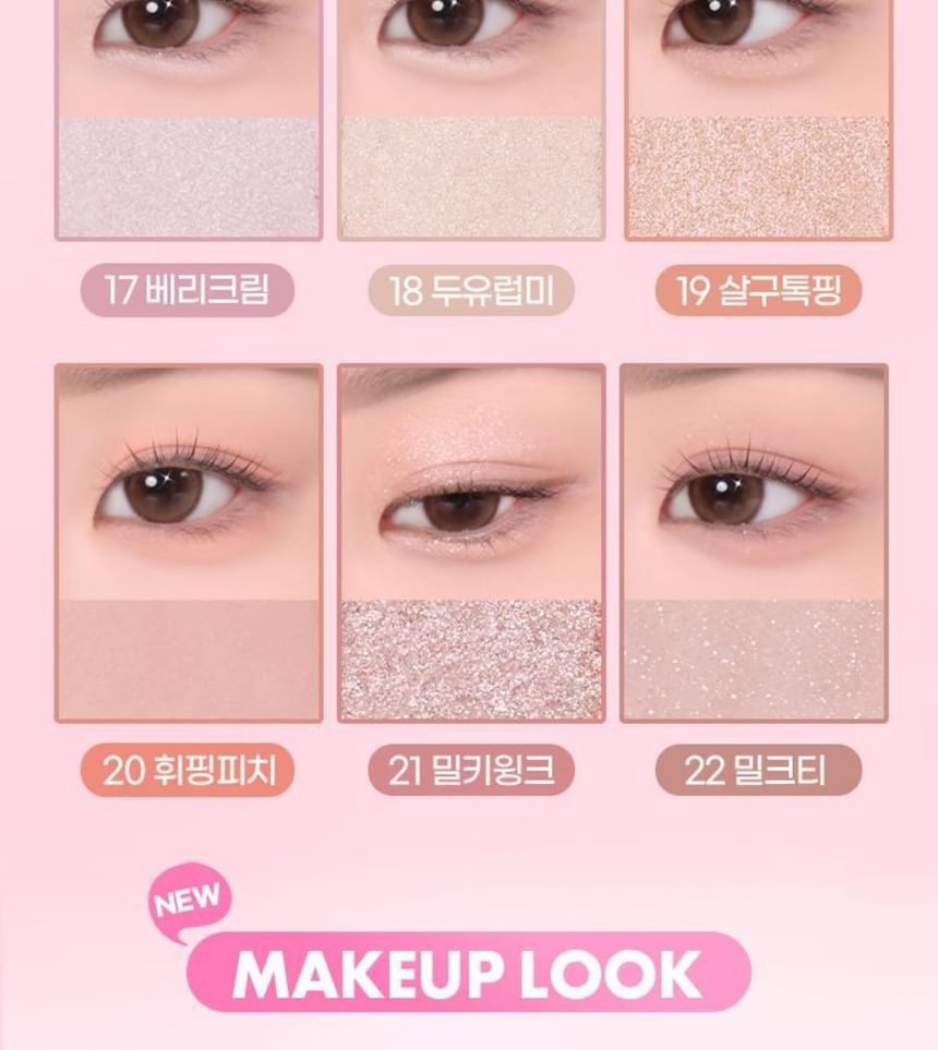 colorgram - Single Cube Eyeshadow - 22 kleuren