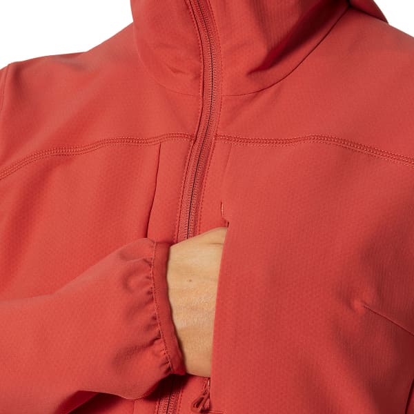 Veste polaire HELLY HANSEN W AURORA SHIELD FLEECE JACKET POPPY RED