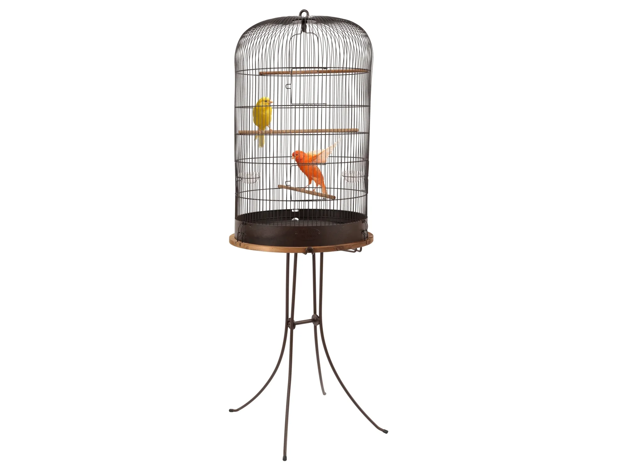 Zolux Cage Retro Marthe diam. 45 for birds col. Black