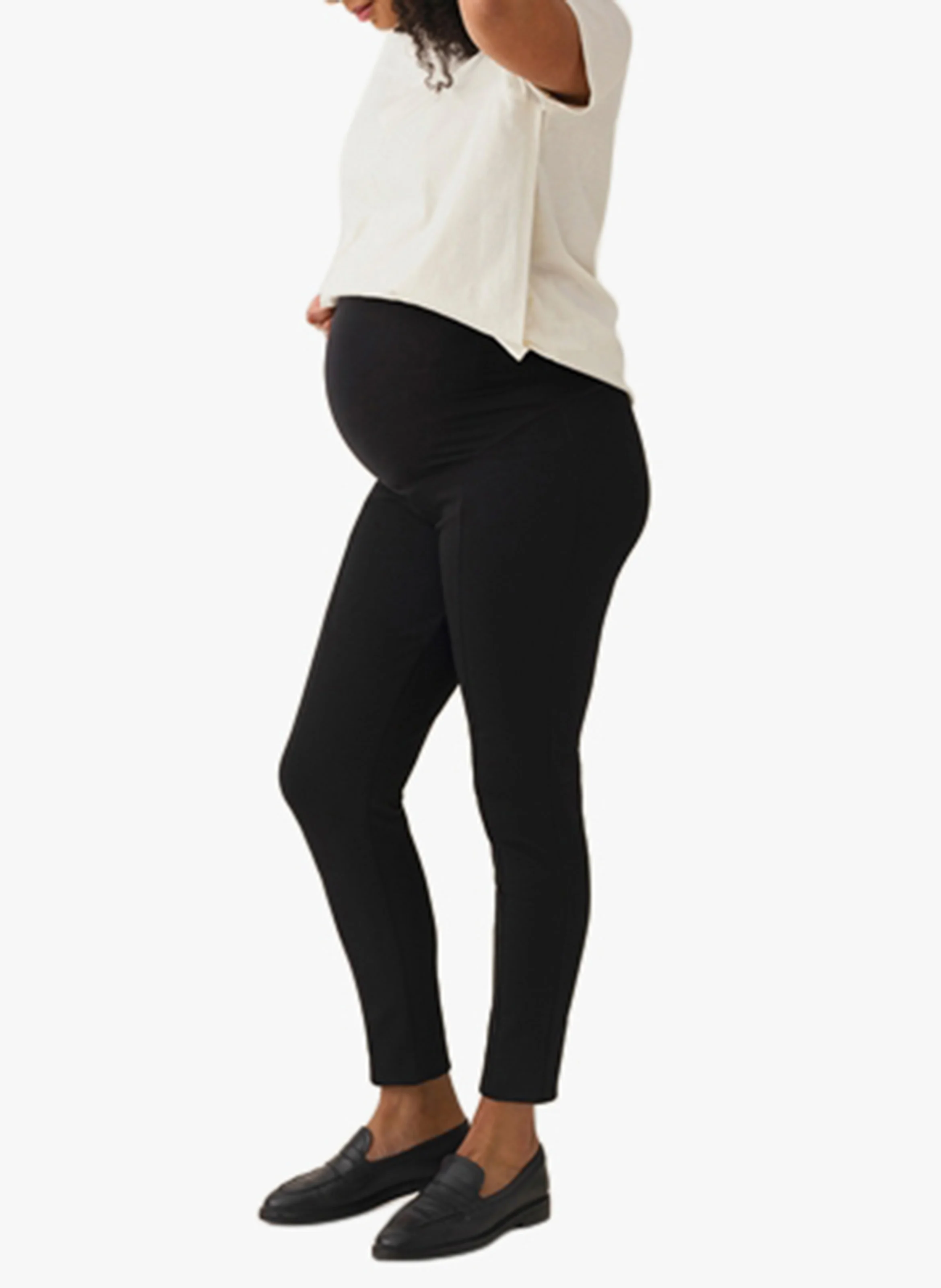 Pantalon slim de grossesse | Noir