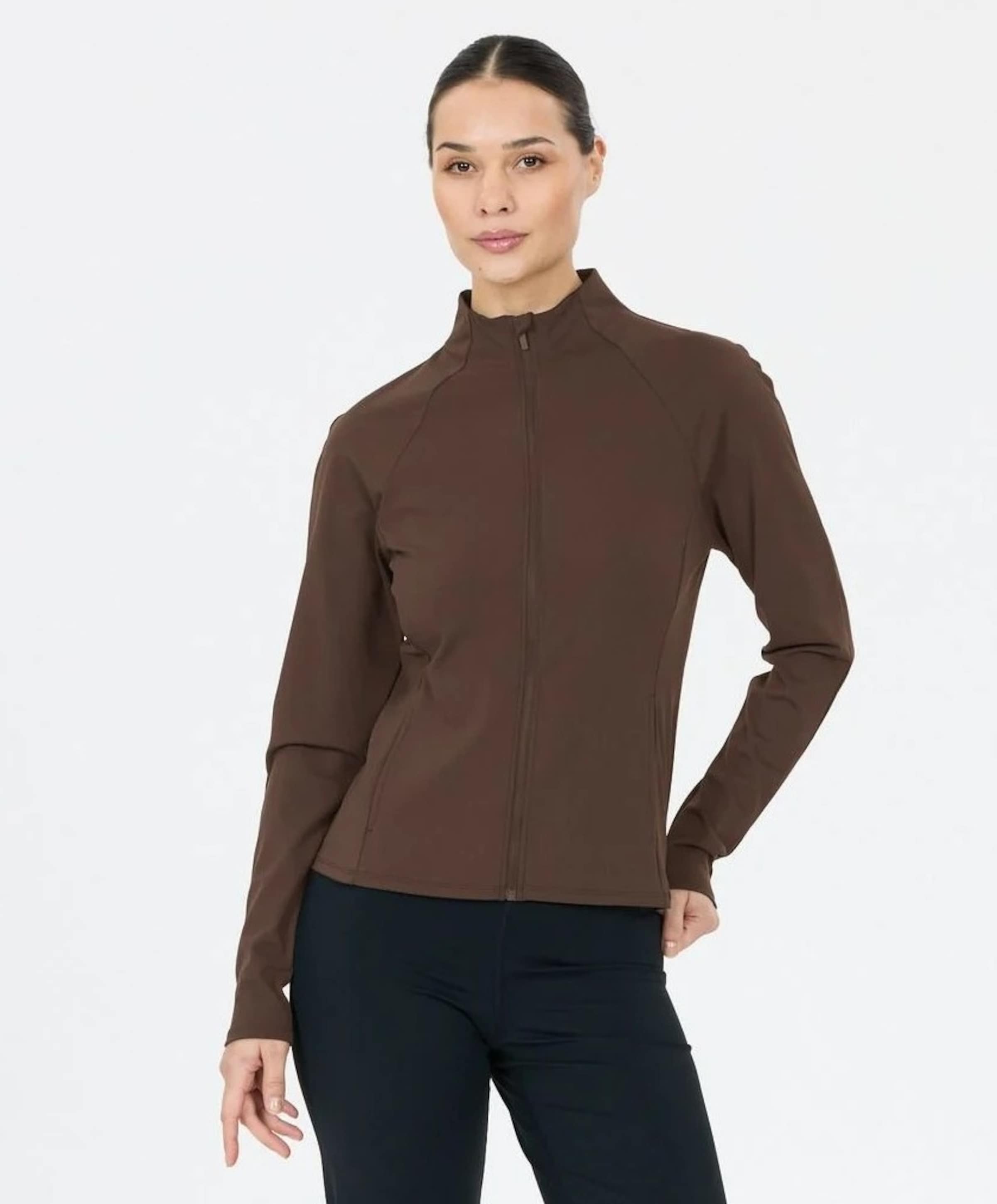 Athlecia Dames jas bruin