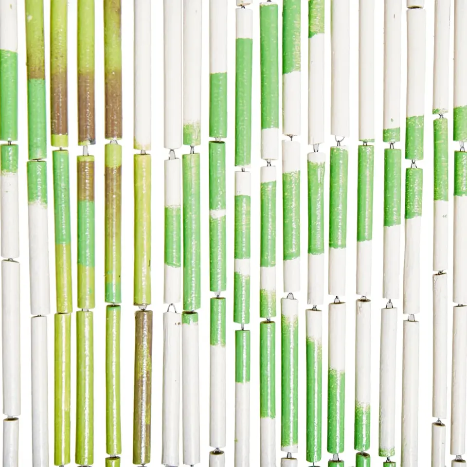 vidaXL - Deurgordijn - Multikleur - Bamboe - 90 x 200 cm