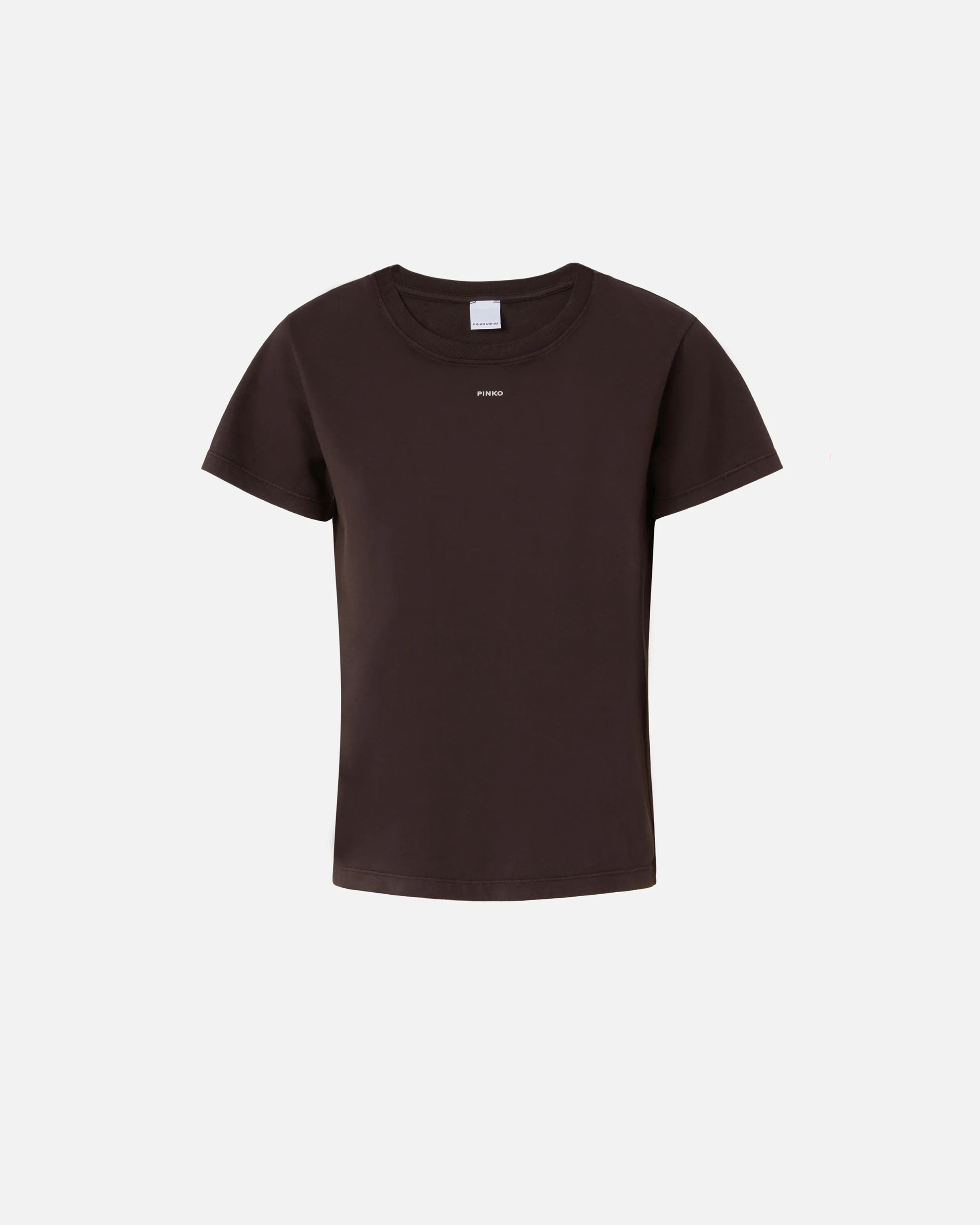 T-shirt à minilogo pinko | Marron