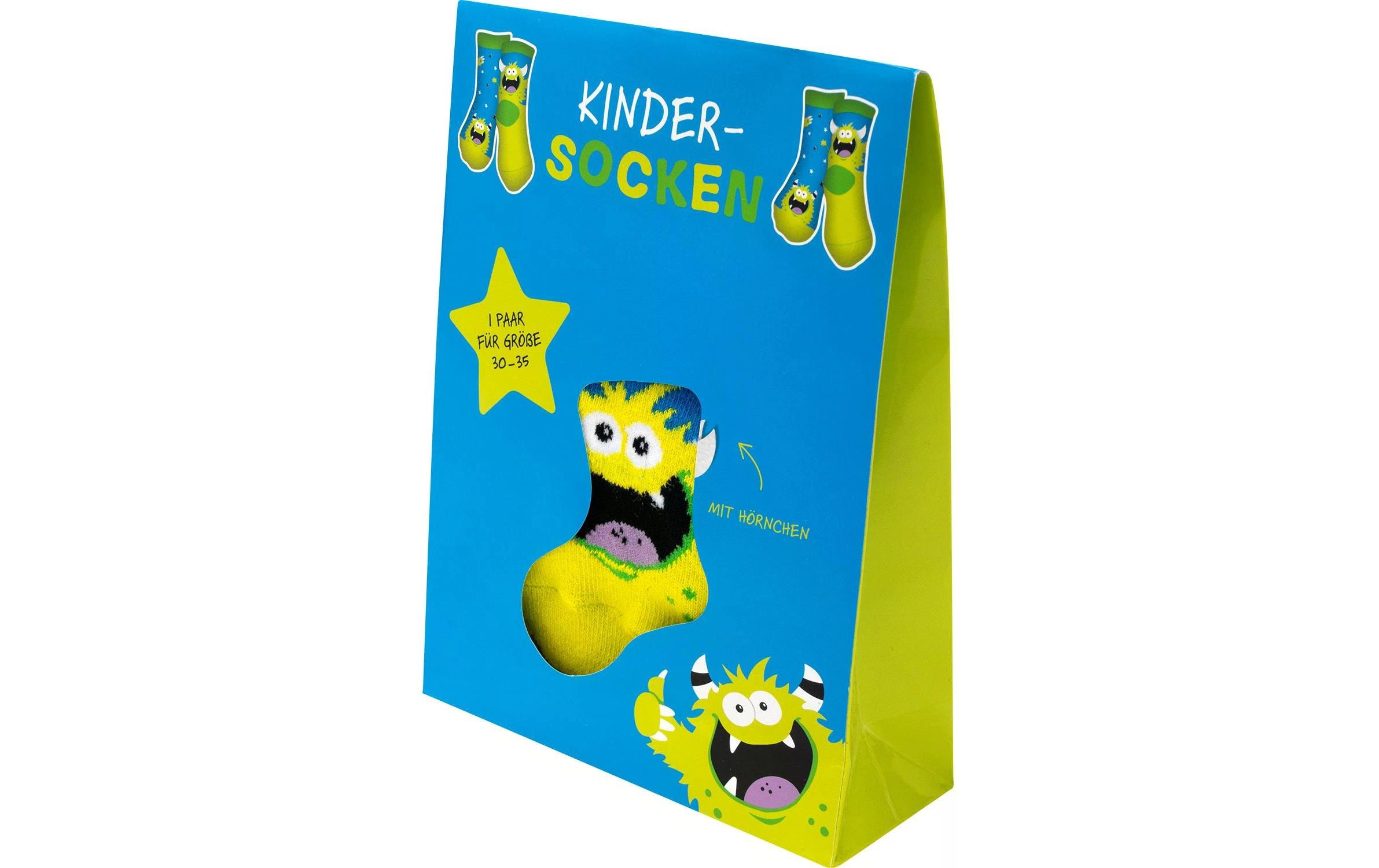 Socken Monster Grösse 30 - 35Socken für Kinder