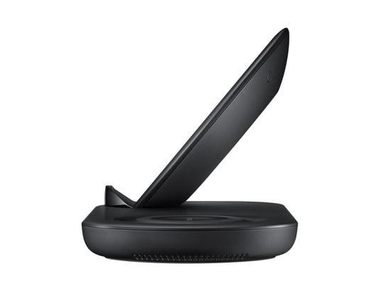 SAMSUNG - Chargeur induction EP-N6100TB - Chargeur sans fil duo noir