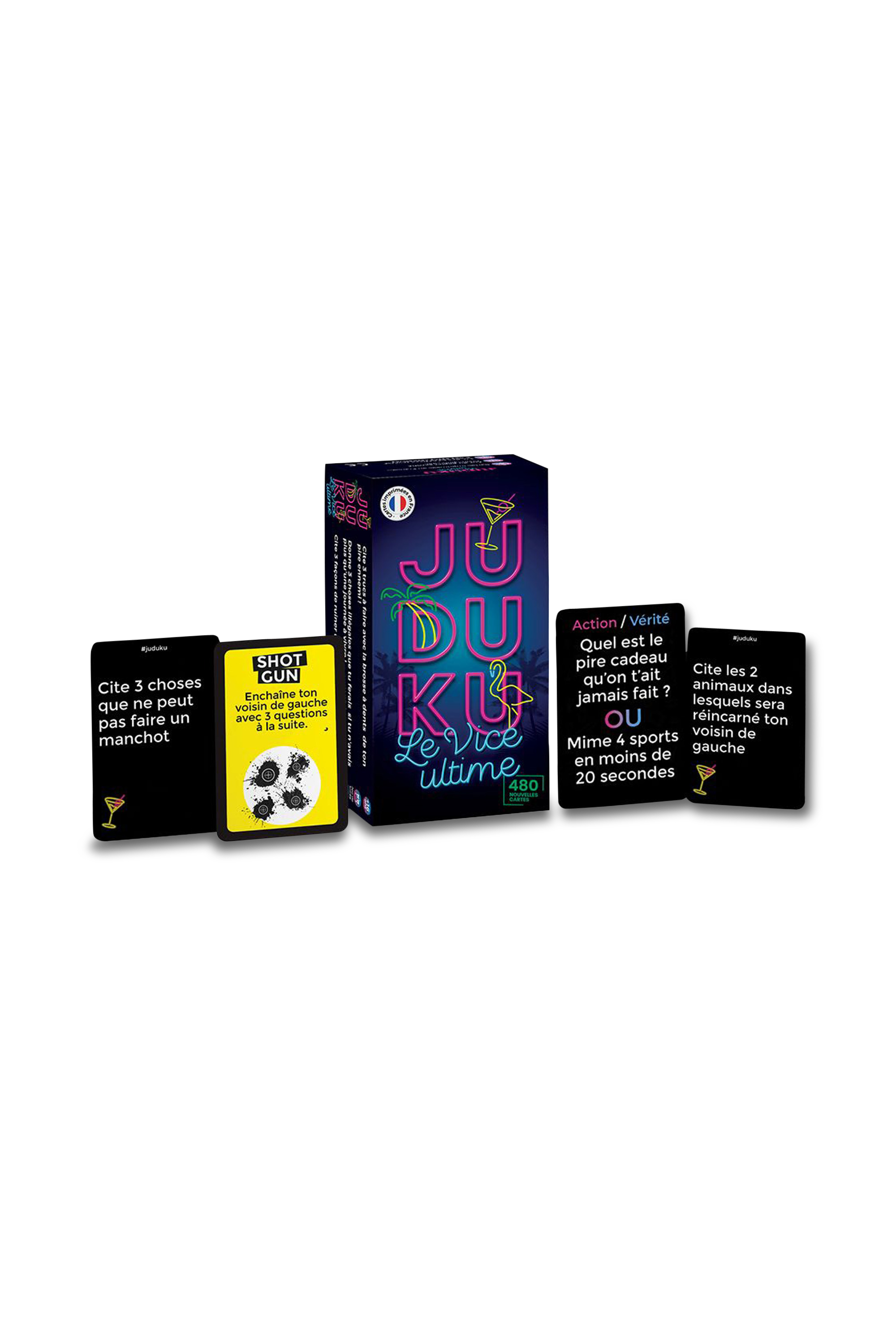 BLACKROCK GAMES Jeu de cartes JUDUKU LE VICE Multicolore