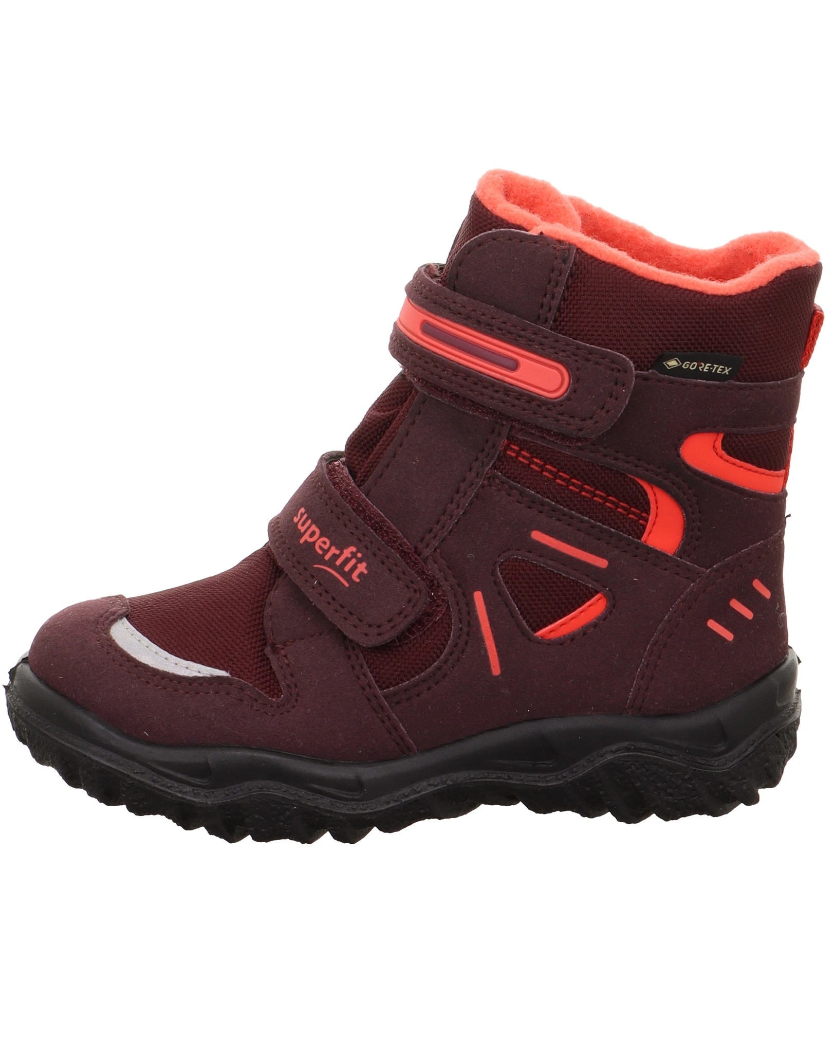 Klett-Stiefel HUSKY in rot/hellrot