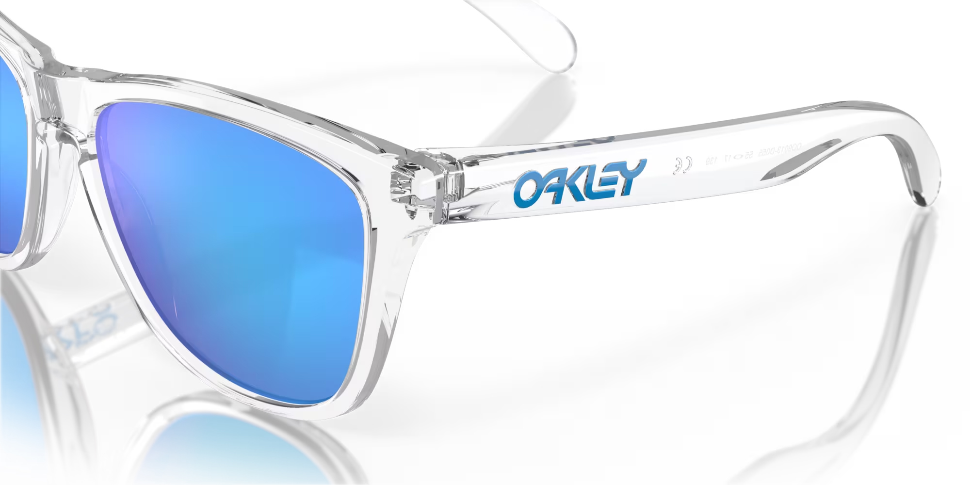 Frogskins D055/Crystal Clear w/Prizm Sapphire