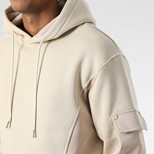 Sweat Capuche OTS 13 Beige