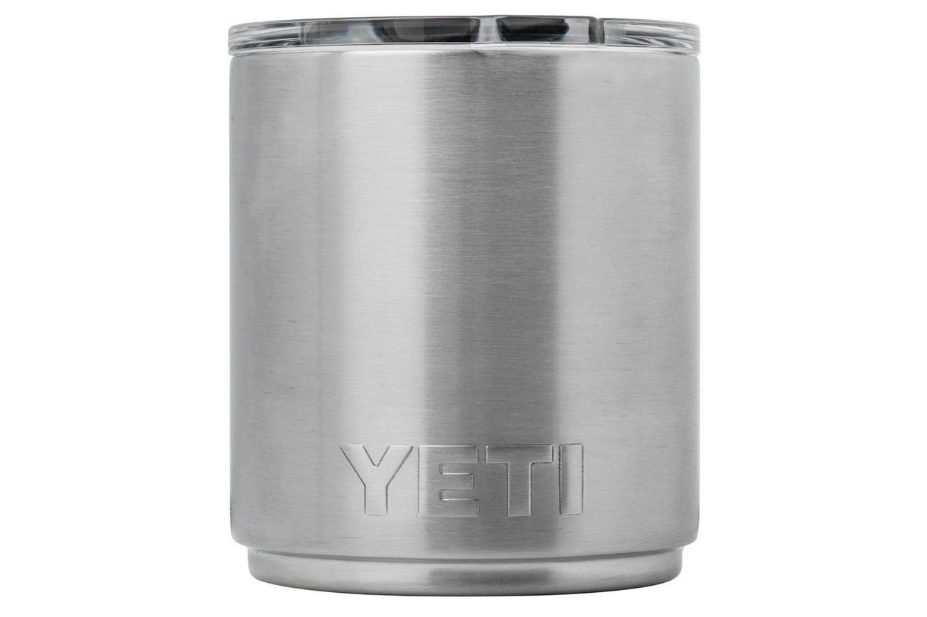 Yeti Rambler Stackable Lowball 10oz Mag Slider Lid, Stainless Steel, stapelbare thermosbeker met deksel, 295 ml