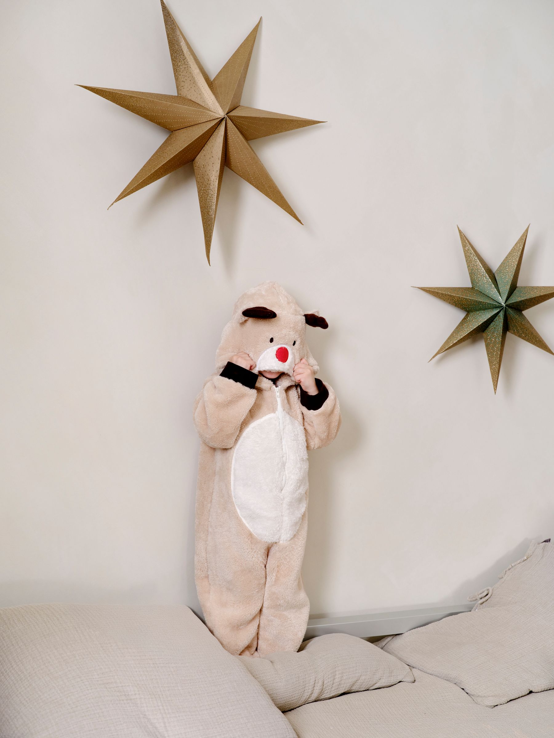 JoJo Maman Bébé Kerstmis All-in-one