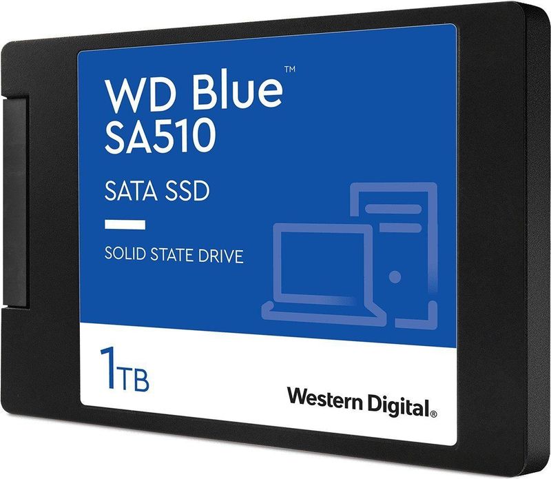 Western Digital Blue SA510 Interne SSD - 2.5 Inch - 1 TB