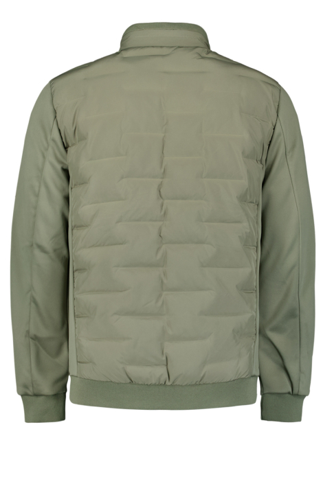 NO-EXCESS groene heren jas