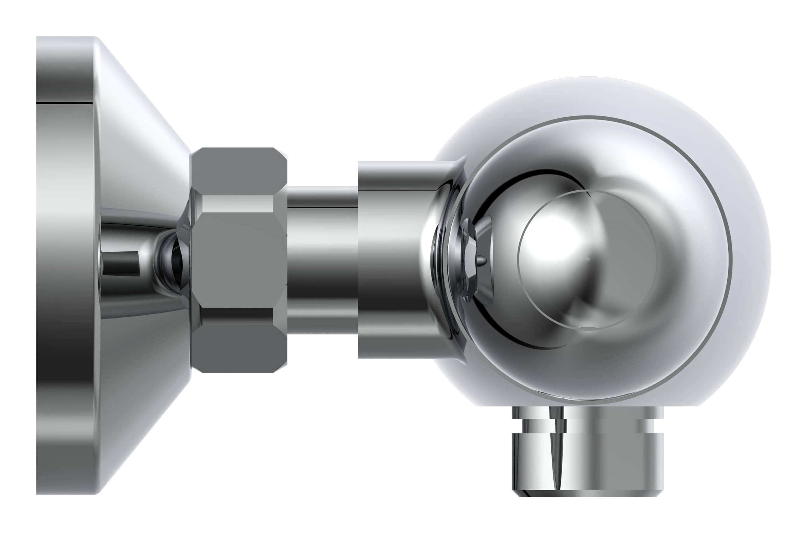 Schutte SUPRA thermostatische mengkraan douche, chroom