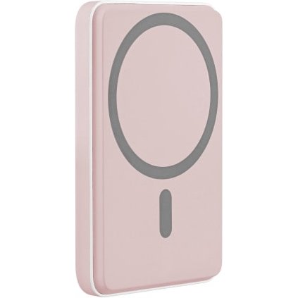 T'nB PBUMAG5PK banque d'alimentation électrique 5000 mAh Recharge sans fil Rose