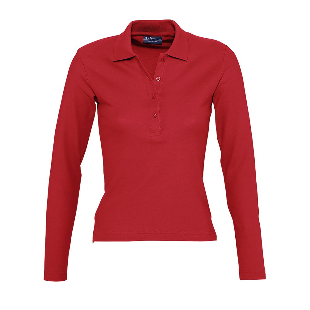 SOL'S 11317 - Élégance Féminine Polo à Manches Longues