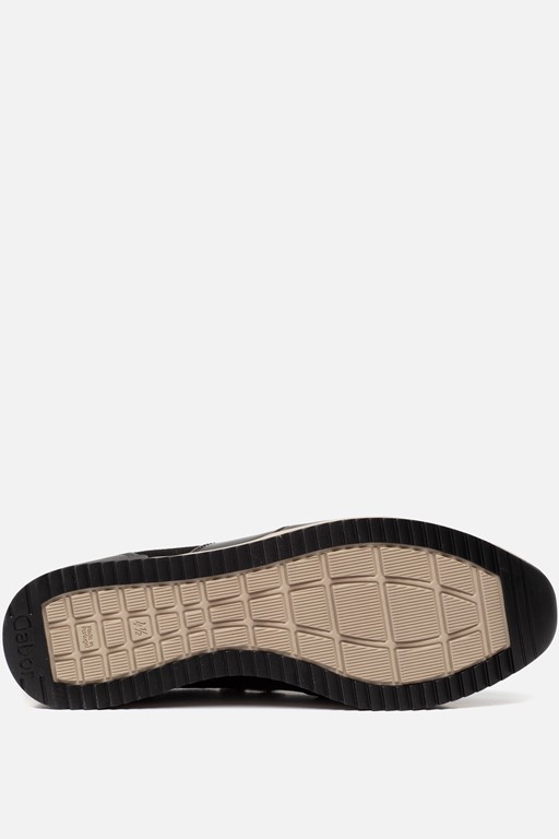Gabor Sneakers zwart Leer
