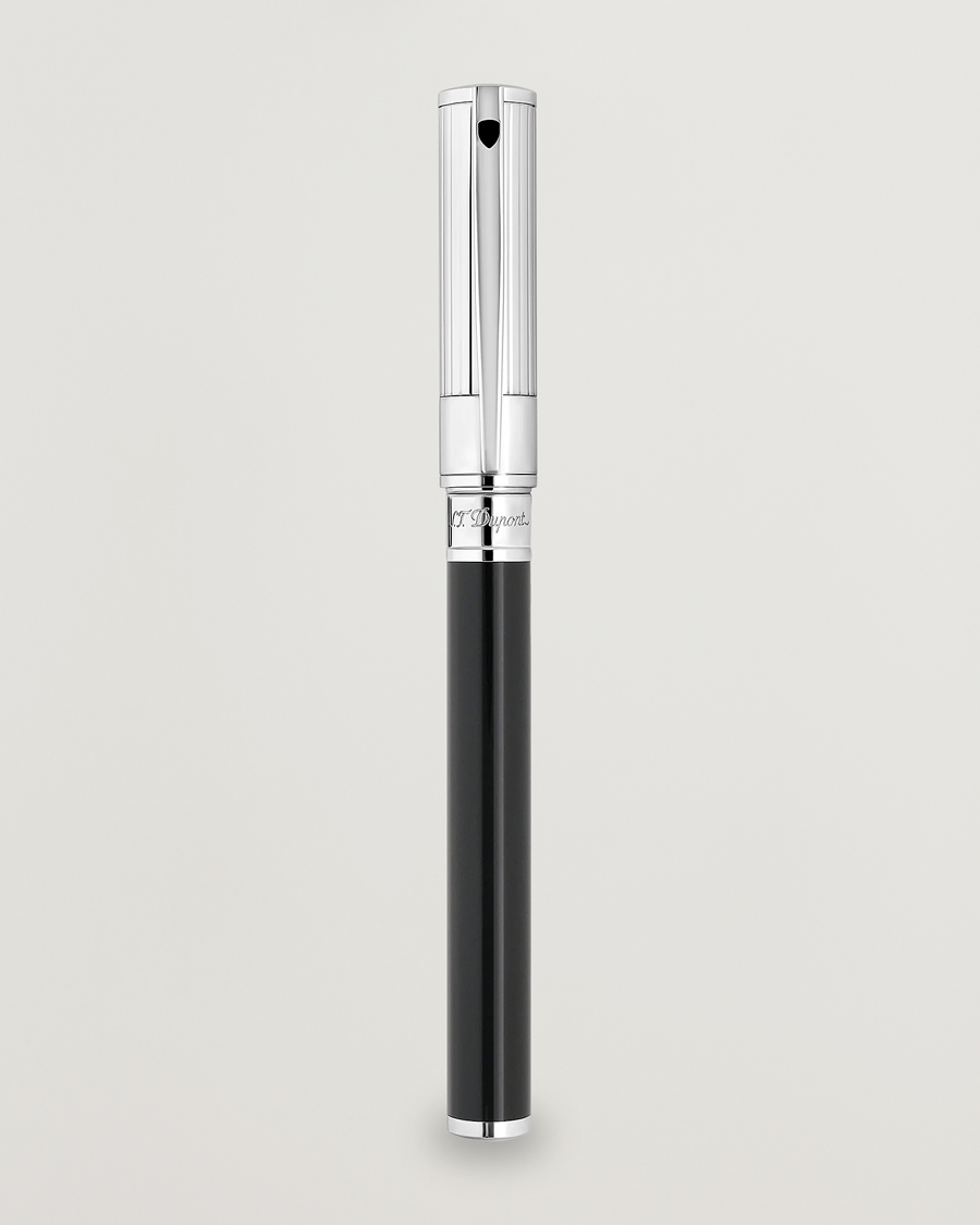 S.T. Dupont D-Initial Fountain Pen Duo Tone/Chrome