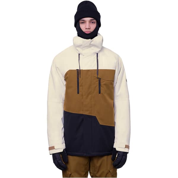 Veste snowboard 686 MNS GEO INSULATED JACKET BIRCH WASH COLORBLOCK