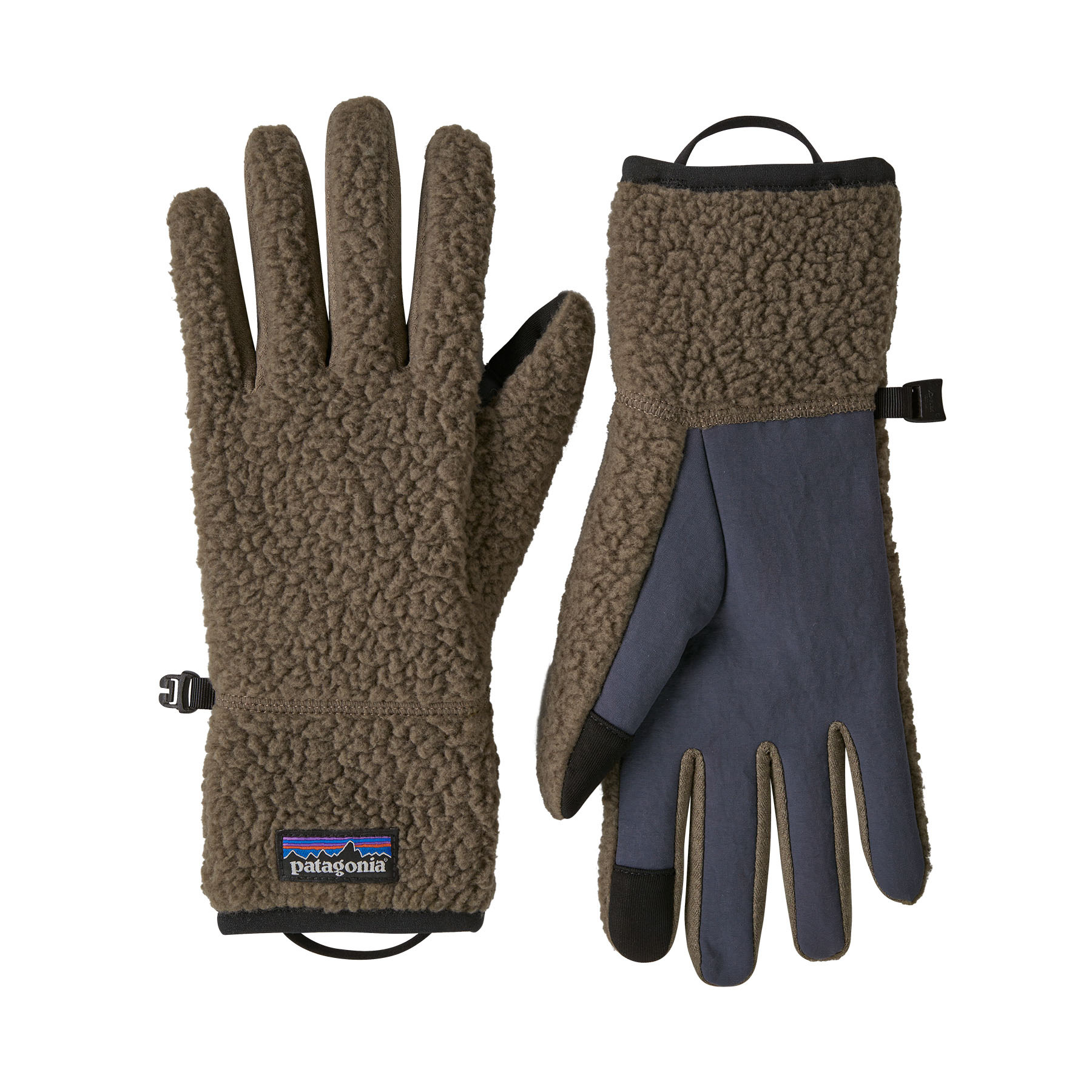 Retro Pile Gloves