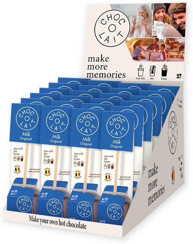 Choc-o-lait - Sticks - Melkchocolade - 24 x 33g - 792 g