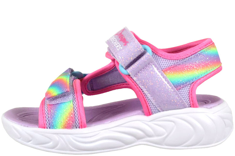 SKECHERS LIGHTS - DREAMY UNICORNS PURPLE SANDAL