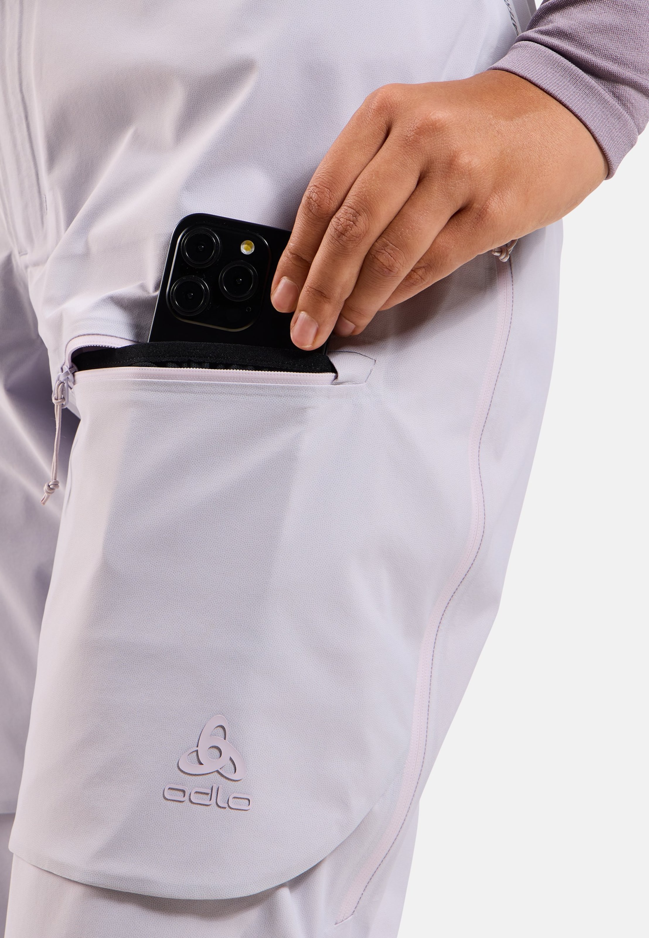 X-Alp 3L Hardshell-Skihose in misty lilac