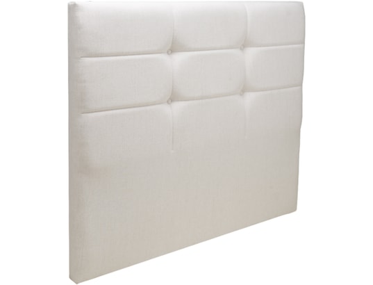 MERINOS - Tête de lit Cozy tisse sable blanc 160cm (170cm finie)