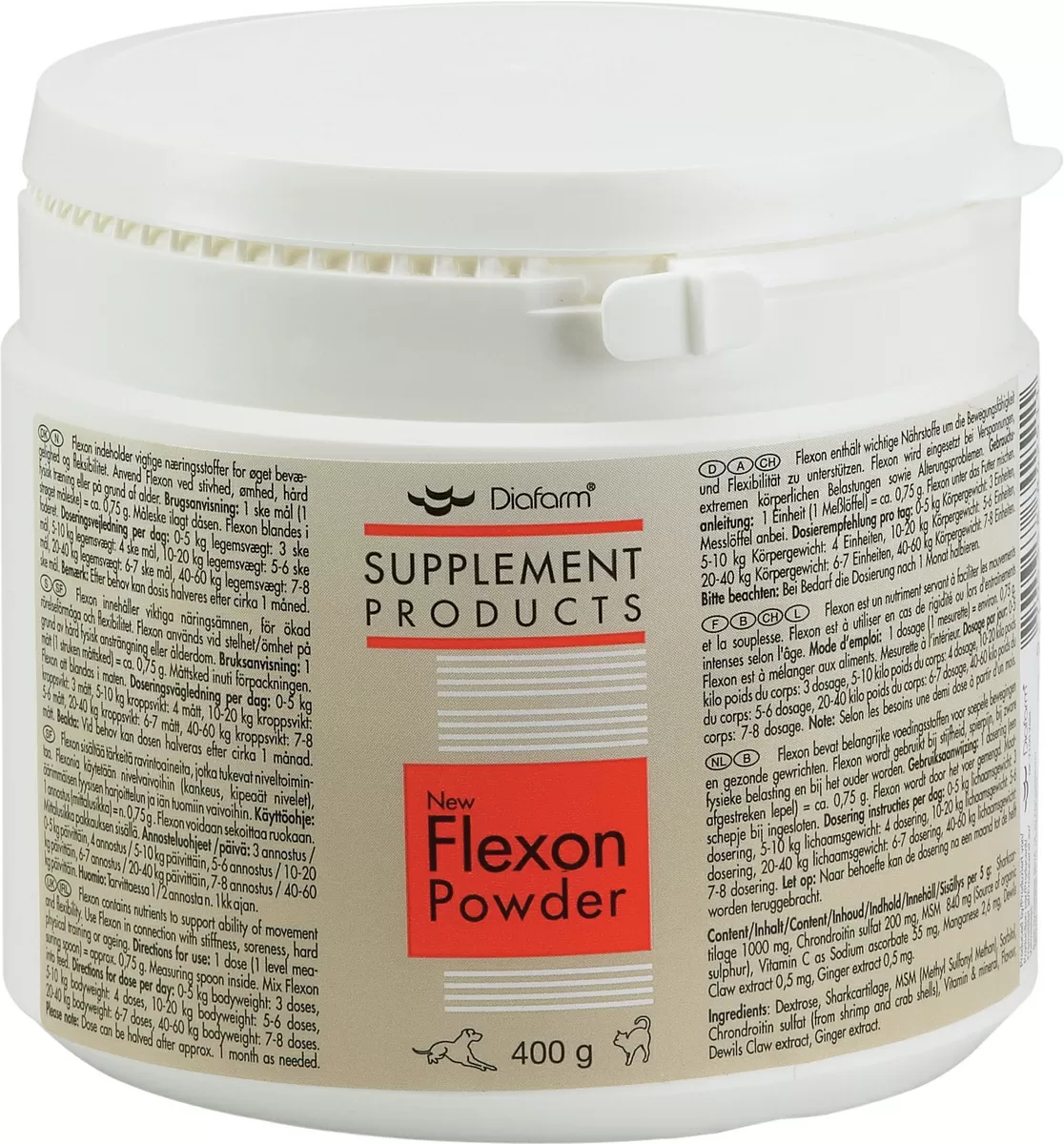 Diafarm Flexon pulver - 400 g