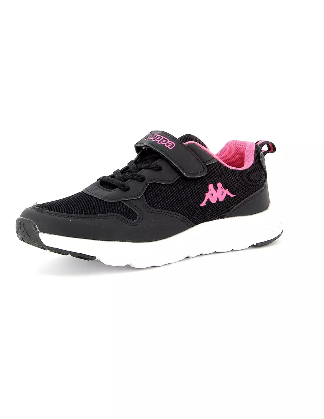 KAPPA DELVIS EV - Sneakers Blackfuchsia