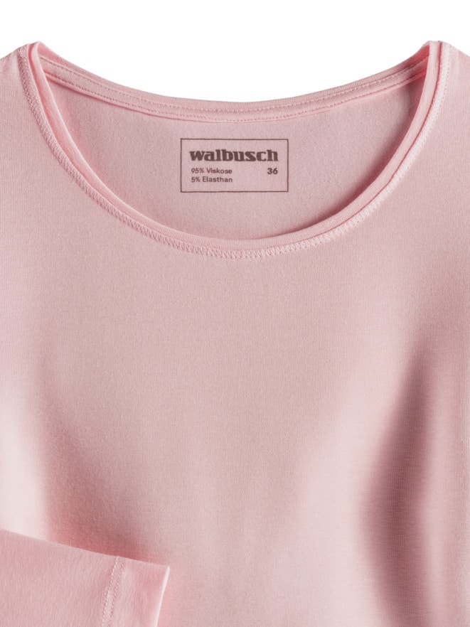 Viskose-Shirt Langarm