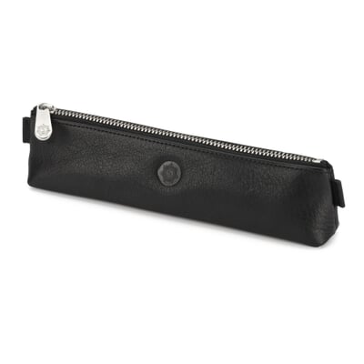 Sonnenleder Stiftmäppchen, Schwarz
