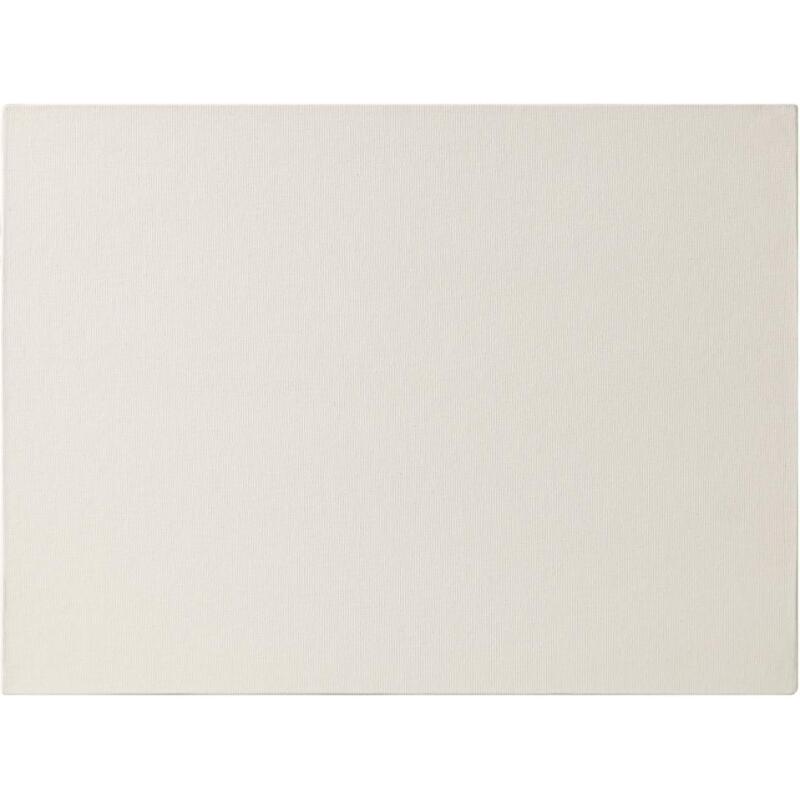 Prêt à peindre carton toilé 30x40cm 3mm - Blanc