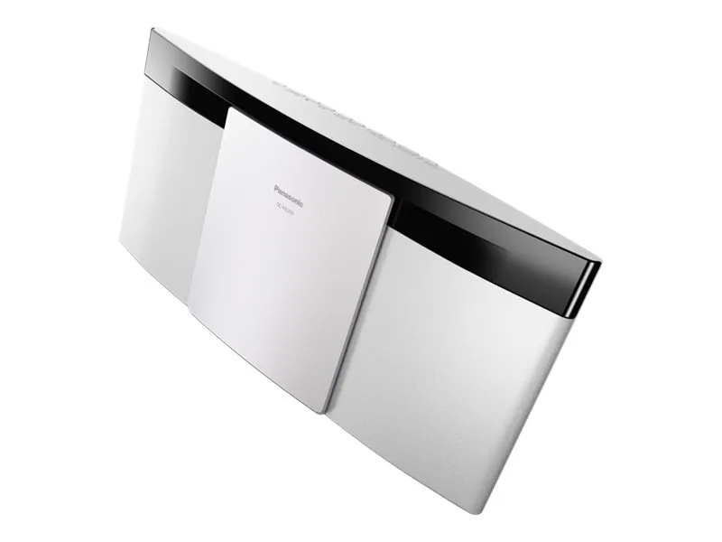 Panasonic SC-HC200 - Mikrosystem - 2 x 10 Watt - hvid