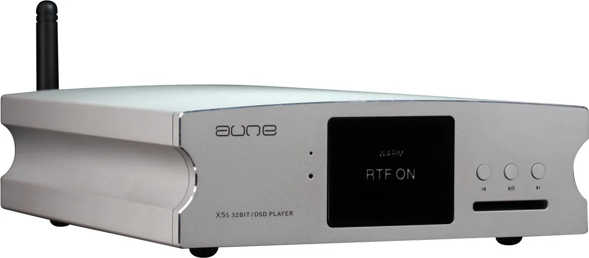 Aune Audio X5s 8th Anniversary Edition Bluetooth Silver Lecteurs réseau audio