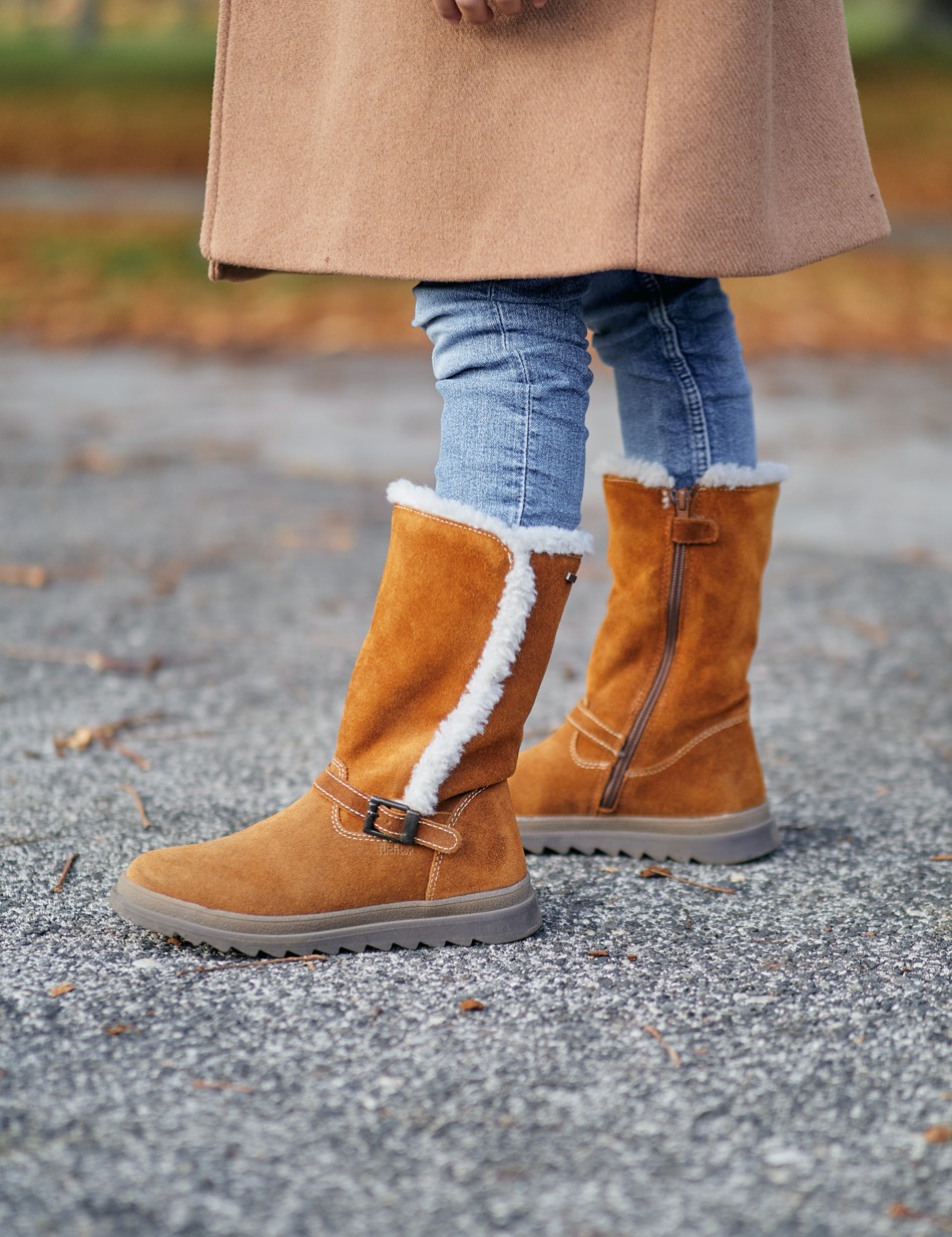 Veloursleder Stiefel