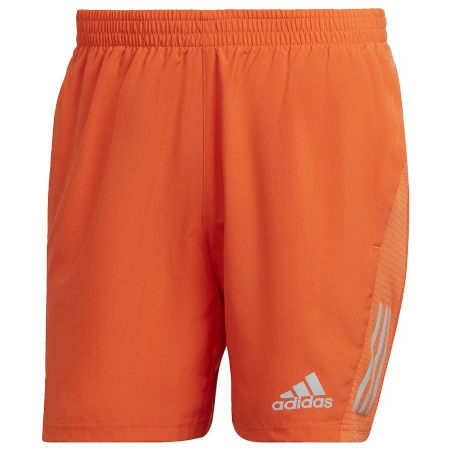 adidas Short Running Own The Run - Orange/Argenté