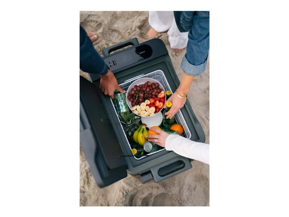 Anker EverFrost Powered Cooler 30 - Transportabelt køleskab - udendørs - bredde: 74.2 cm - dybde: 46.4 cm - højde: 48.9 cm - 33 liter - Klasse F