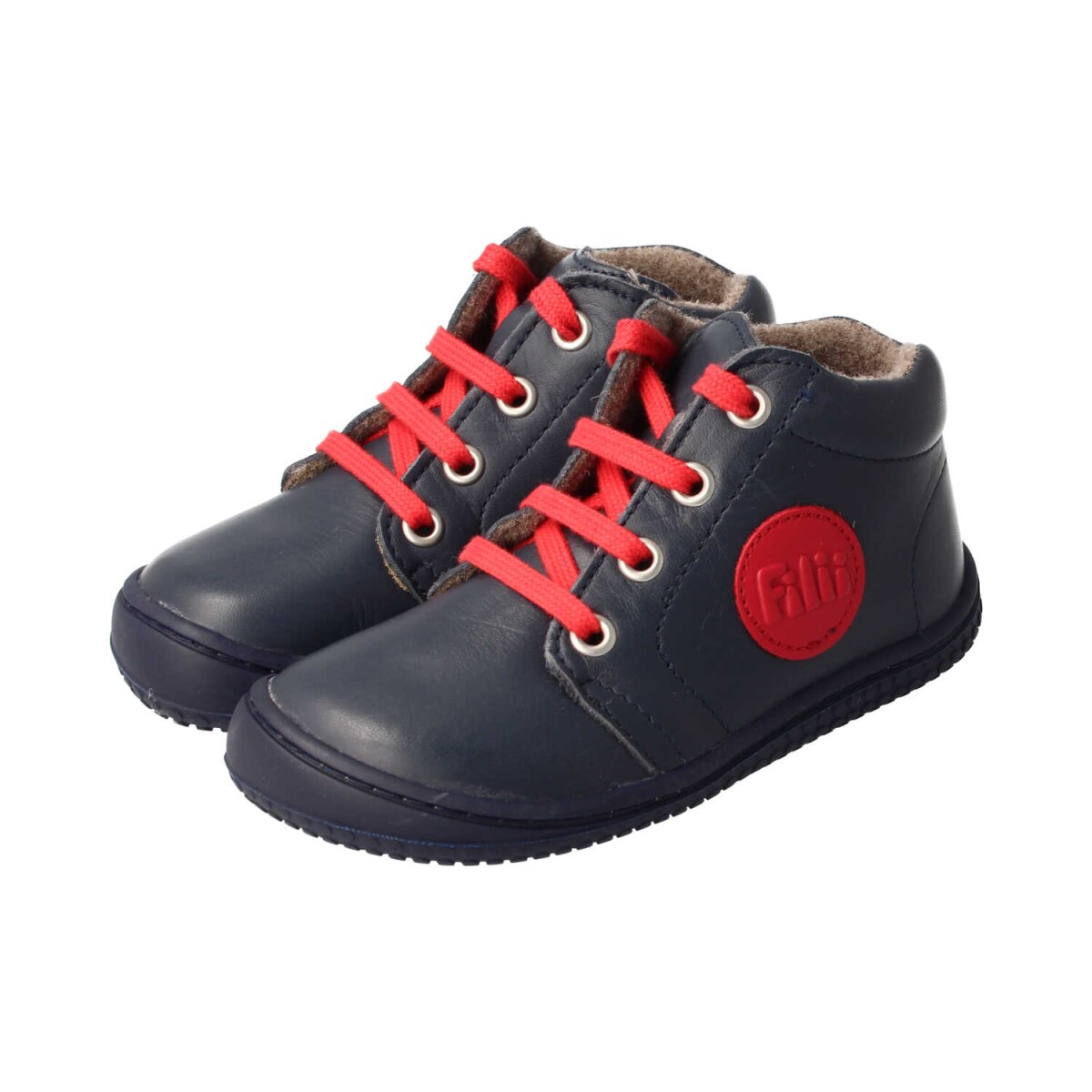 ML4011-F22 navy GECK nappa fleece laces Weite/M