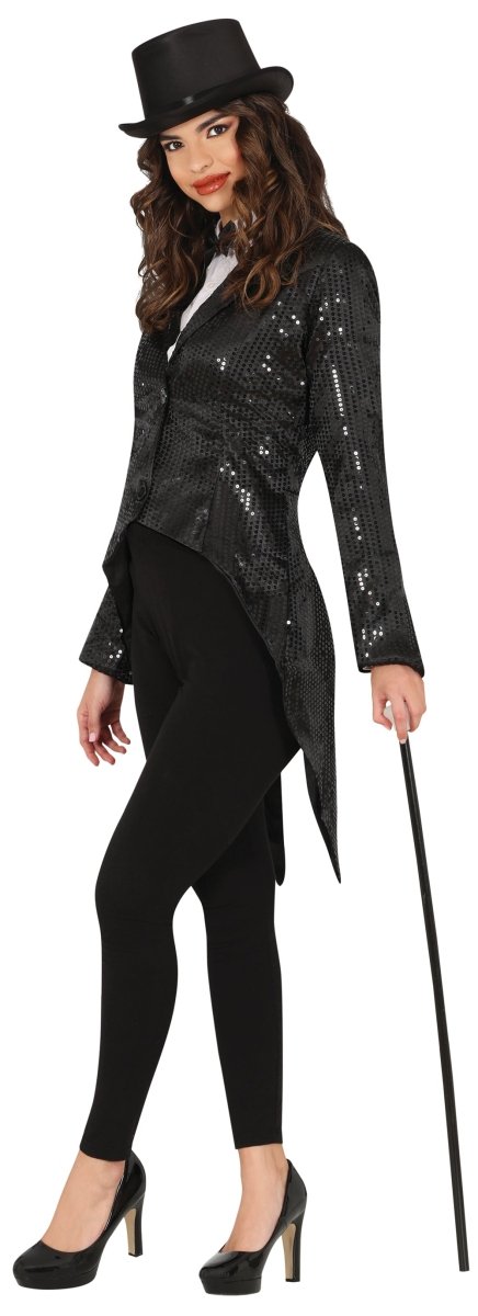 Zwarte Blazer Dames Pailletten