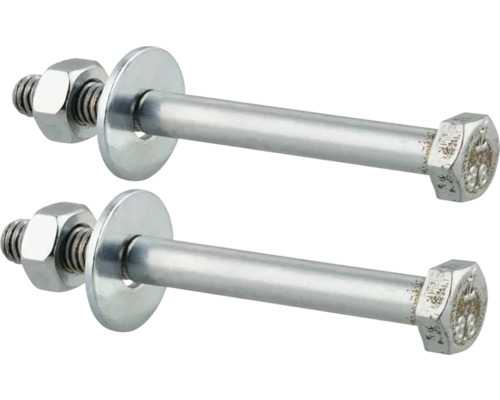 Montageset voor paaldragers 10 x 90 mm, 2 stuks