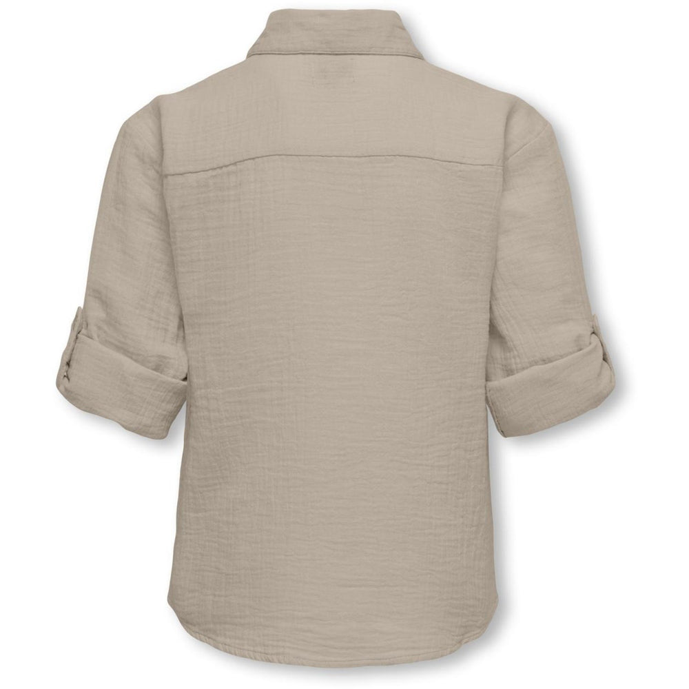 Køb kids ONLY Feather Gray Kogthyra Life L/S Skjorte Wvn