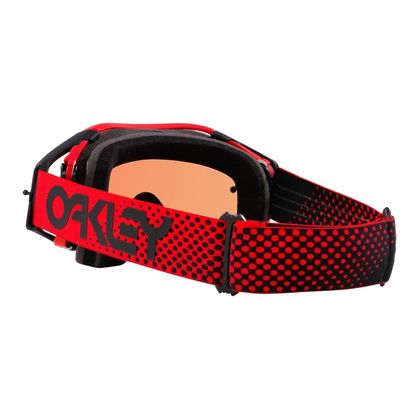 Masque cross Oakley AIRBRAKE MX MOTO RED ECRAN IRIDIUM 2024 - Rouge / Orange