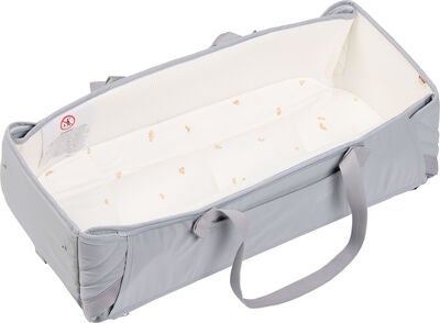 Voksi Carry Me Softbag, Grey Cream